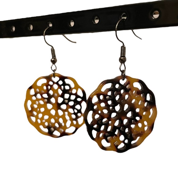 Jewelry - 2/9/23***  3 for $15 tortoise shell earrings